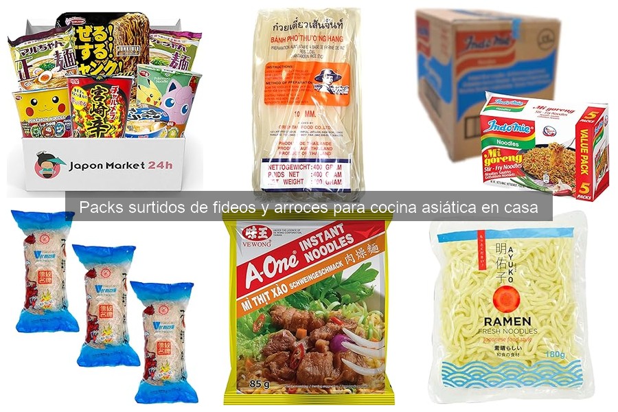 Cómo almacenar fideos y arroces asiáticos para mayor frescura