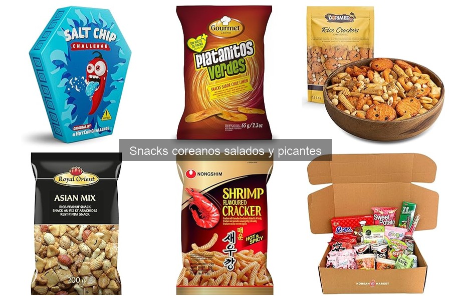 Cómo almacenar snacks coreanos salados y picantes correctamente