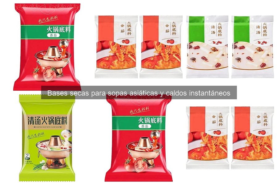 Cómo conservar bases secas para sopas asiáticas frescas