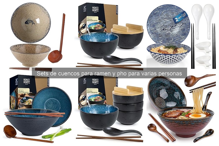 Cómo cuidar tus sets de cuencos para ramen y pho
