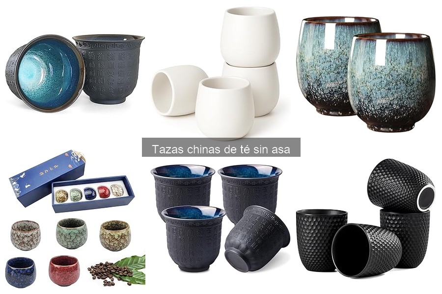 Cómo cuidar y mantener tazas chinas de té sin asa