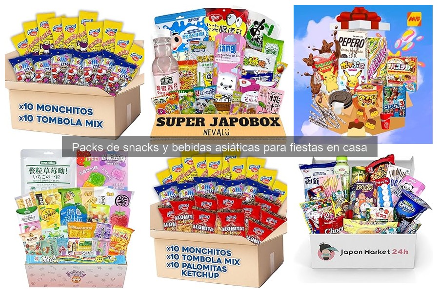 Cómo elegir bebidas asiáticas para disfrutar con snacks