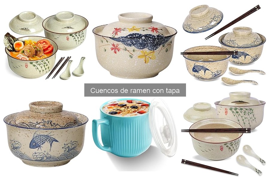 Cómo elegir el mejor cuenco de ramen con tapa