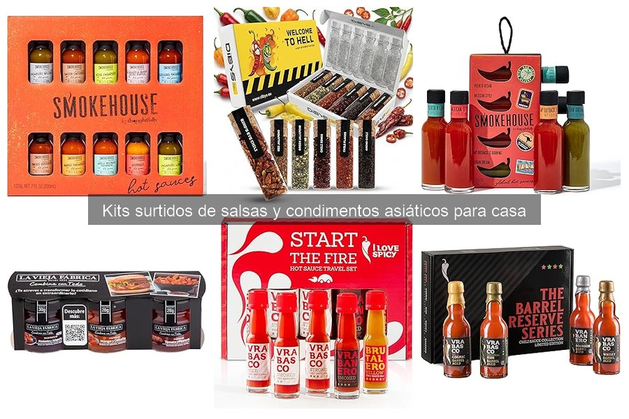 Cómo elegir el mejor kit de salsas y condimentos asiáticos