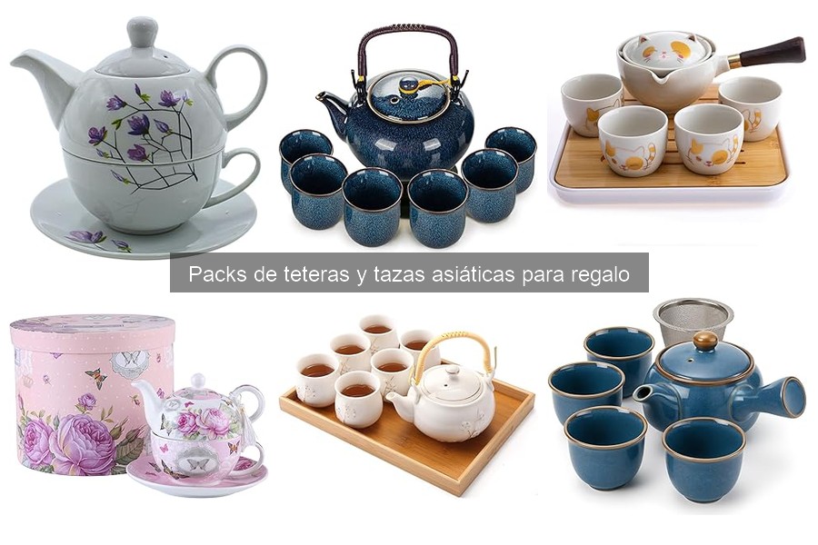 Cómo elegir el mejor pack de teteras y tazas asiáticas para regalar