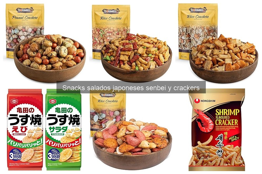Cómo elegir el mejor senbei saludable para tus snacks