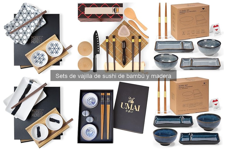 Cómo elegir el mejor set de vajilla de sushi para ti