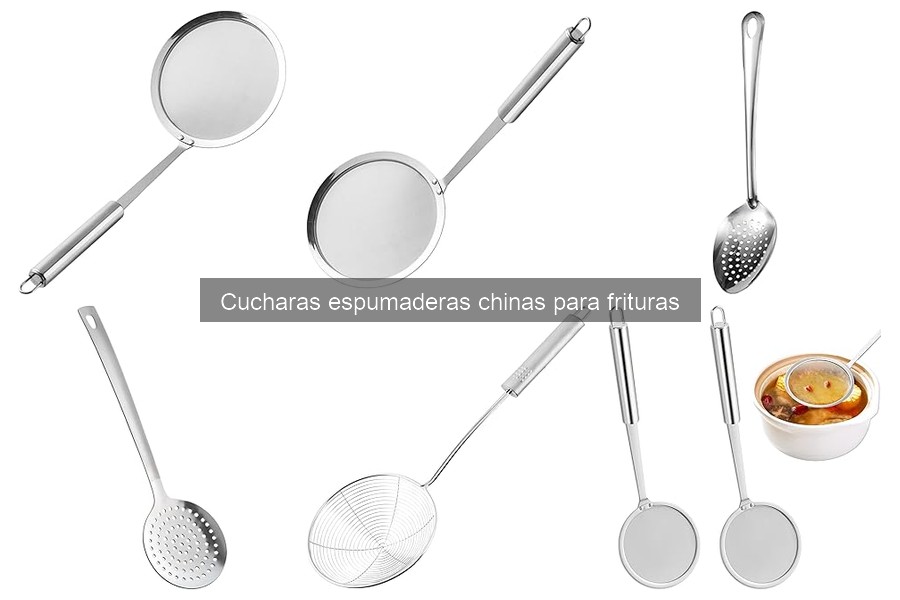 Cómo elegir la cuchara espumadera china perfecta
