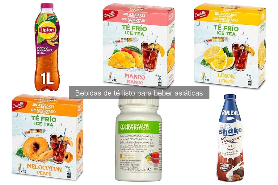Cómo elegir la mejor bebida de té listo para beber asiática