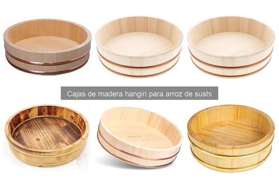 Cómo elegir la mejor caja de madera hangiri para sushi