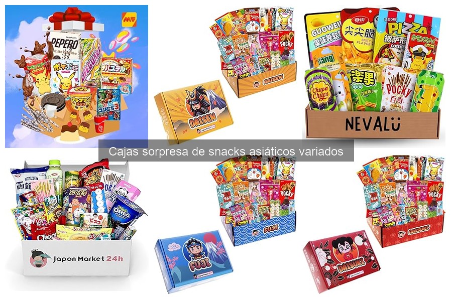 Cómo elegir la mejor caja sorpresa de snacks asiáticos