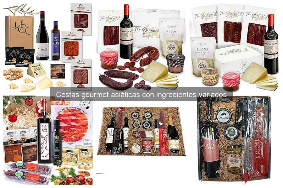 Cómo elegir la mejor cesta gourmet asiática para regalar