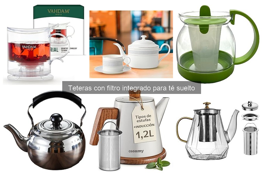 Cómo elegir la mejor tetera con filtro integrado para té