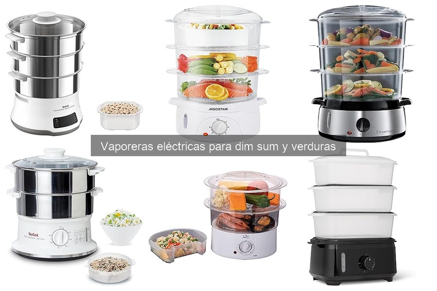 Cómo elegir la mejor vaporera eléctrica para dim sum y verduras