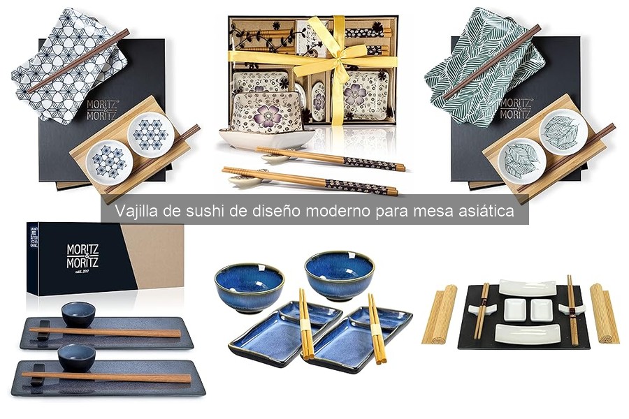 Cómo elegir la vajilla de sushi perfecta para tu hogar
