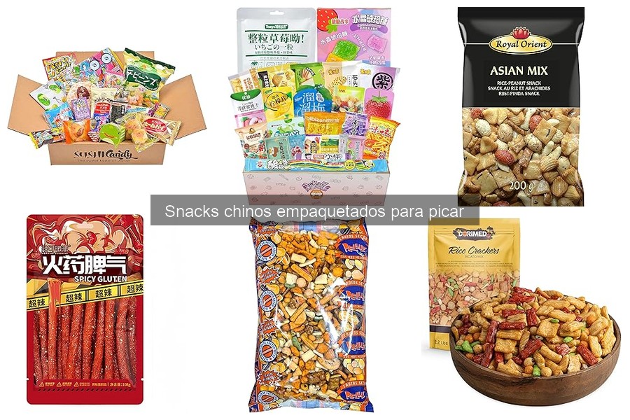 Cómo elegir los mejores snacks chinos empaquetados para picar