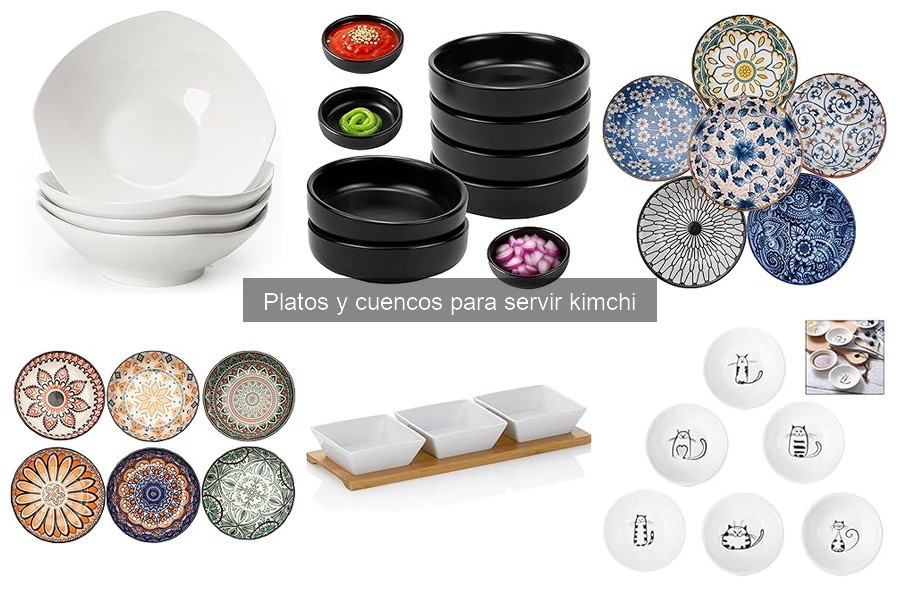 Cómo Elegir Platos y Cuencos para Servir Kimchi