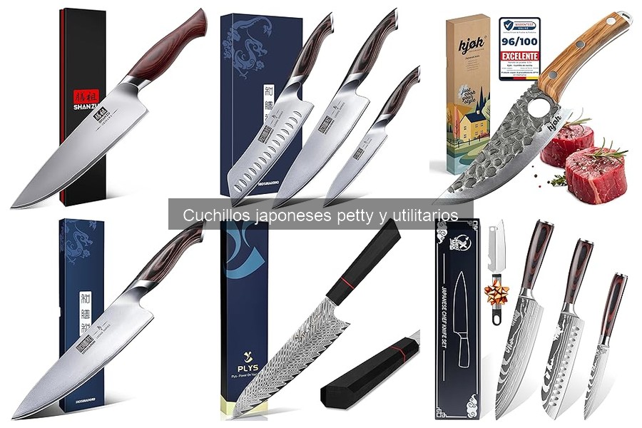 Cómo elegir un buen cuchillo japonés petty para tu cocina