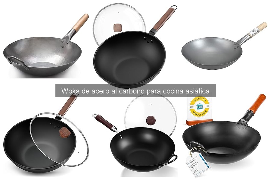 Cómo evitar que los alimentos se peguen en un wok de acero al carbono