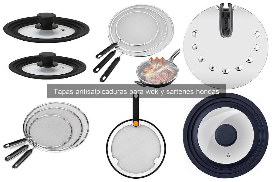 Cómo limpiar y mantener tu tapa antisalpicaduras para wok