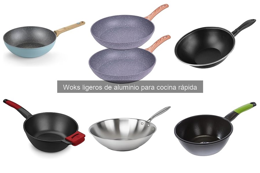 Cómo limpiar y mantener un wok ligero de aluminio