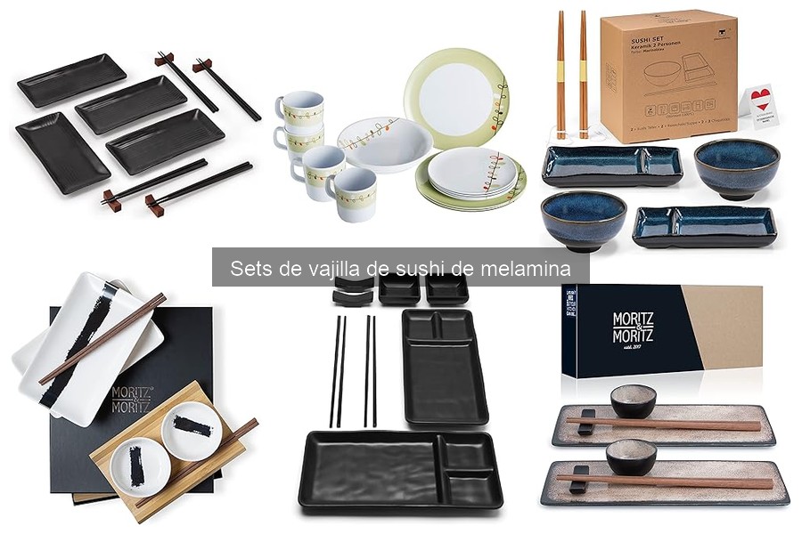 Cómo limpiar y mantener vajilla de melamina para sushi