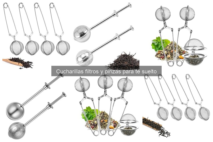 Cómo mantener cucharillas y filtros de té suelto en perfecto estado