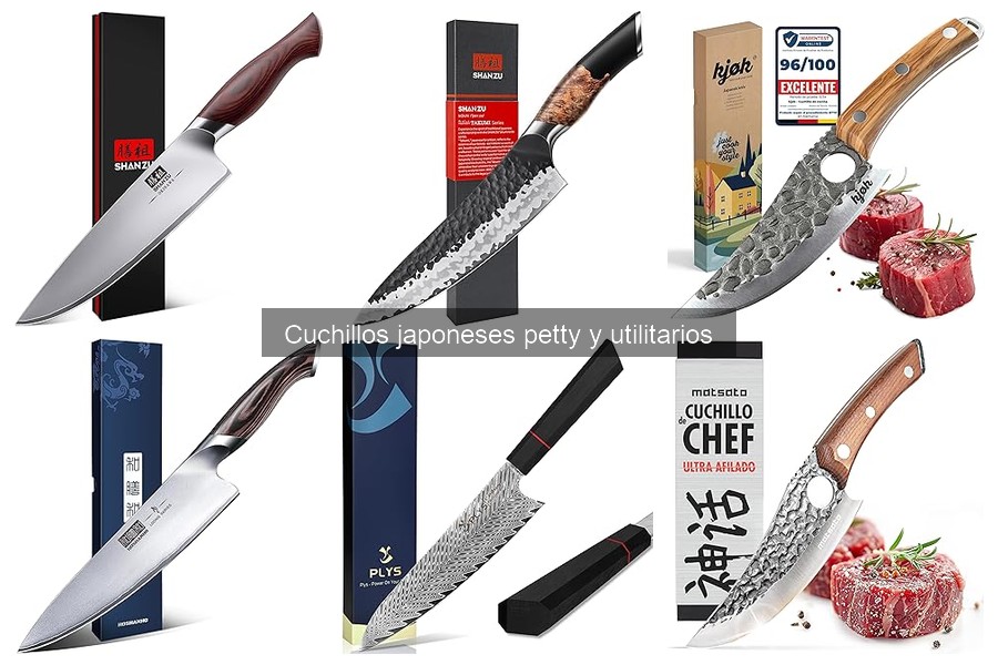 Cómo mantener y afilar un cuchillo japonés petty