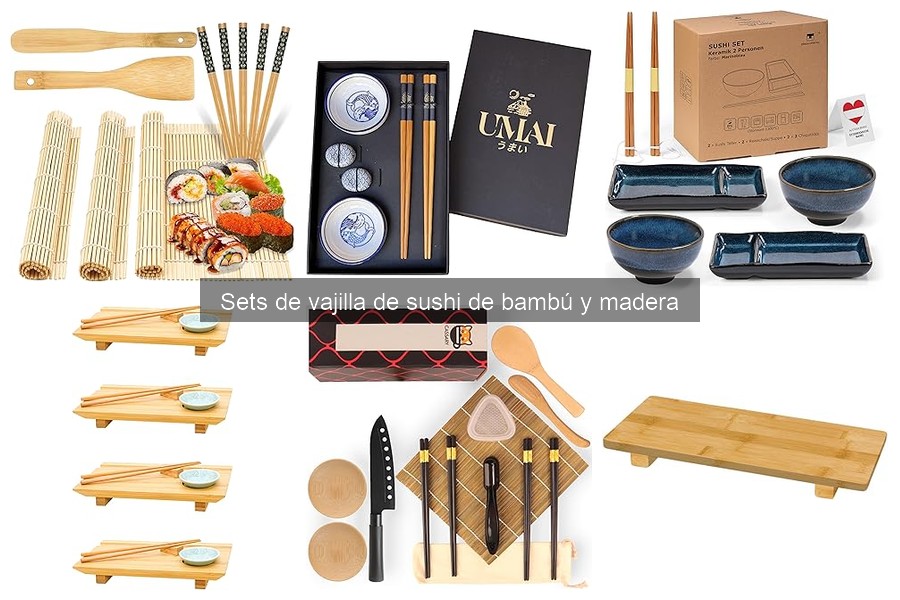 Cómo personalizar tu set de vajilla de sushi de bambú