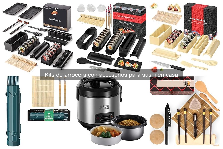 Cómo preparar arroz para sushi con kit de arrocera