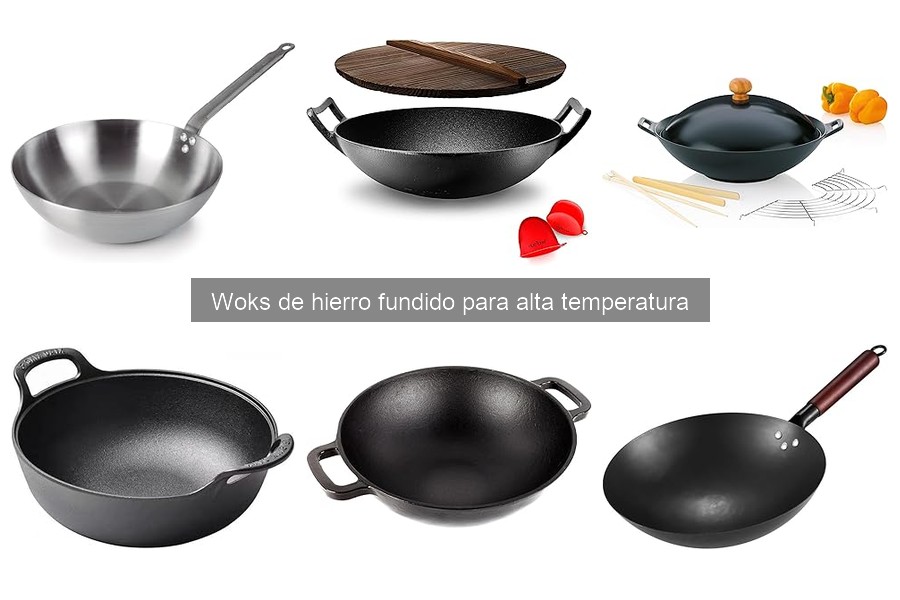 Cómo sazonar un wok de hierro fundido perfectamente