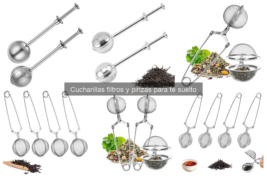 Cómo usar correctamente pinzas para té suelto