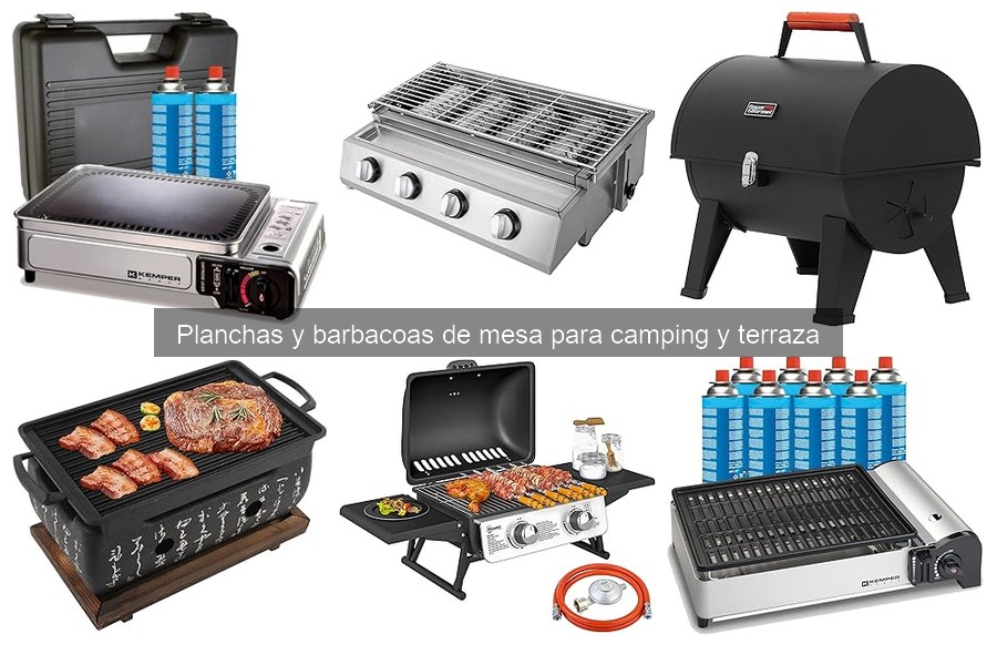 Cómo usar correctamente planchas y barbacoas de mesa