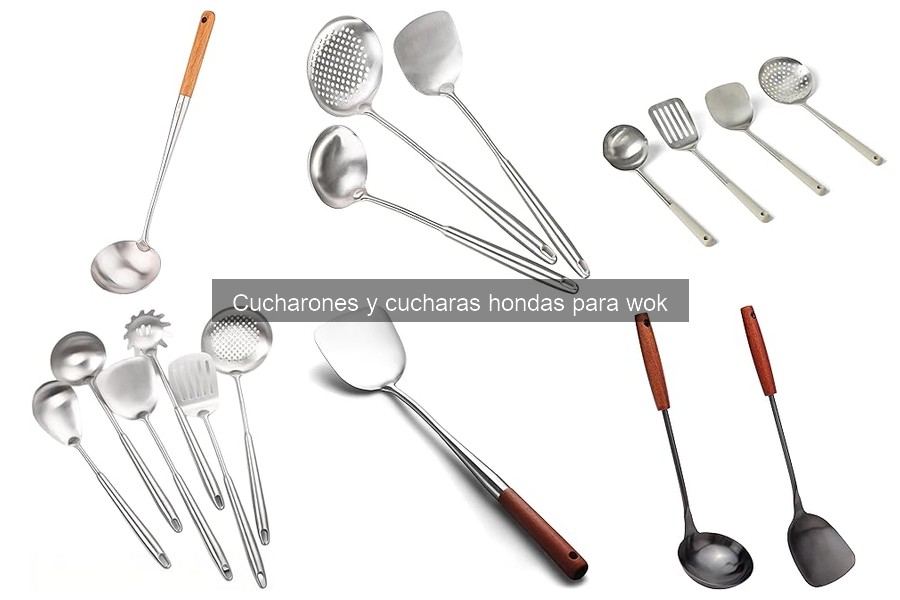 Cómo usar correctamente un cucharón para wok en la cocina