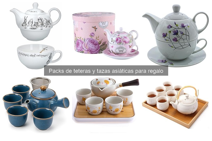 Cómo usar correctamente un pack de teteras y tazas asiáticas