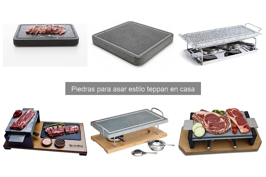 Cómo usar correctamente una piedra para asar estilo teppan