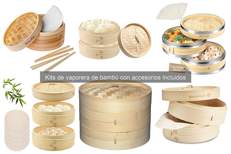 Cómo usar correctamente una vaporera de bambú para cocinar