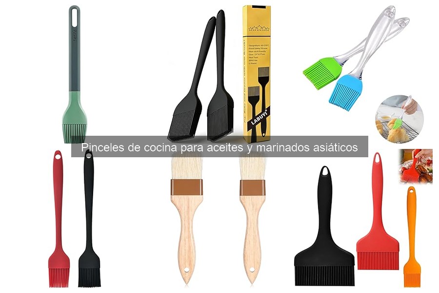 Cómo usar pinceles de cocina para marinar sabores asiáticos