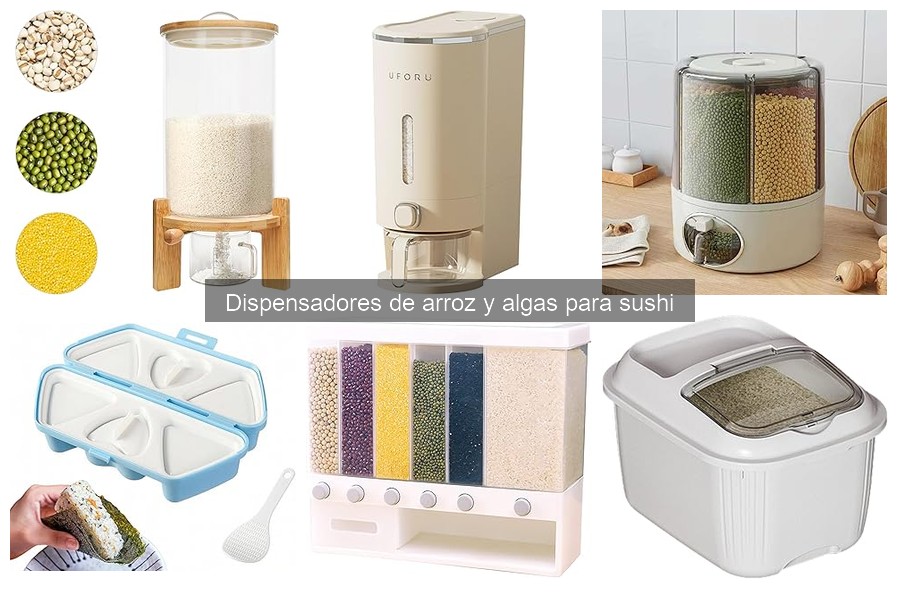 Cómo usar un dispensador de arroz y algas para sushi