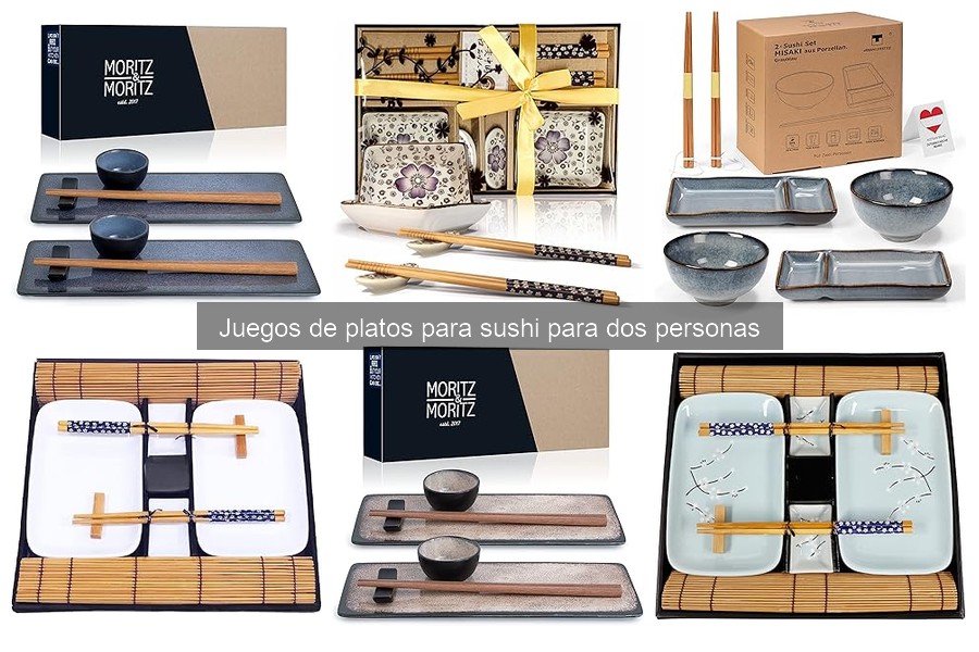 Cómo usar un juego de platos para sushi: Guía práctica