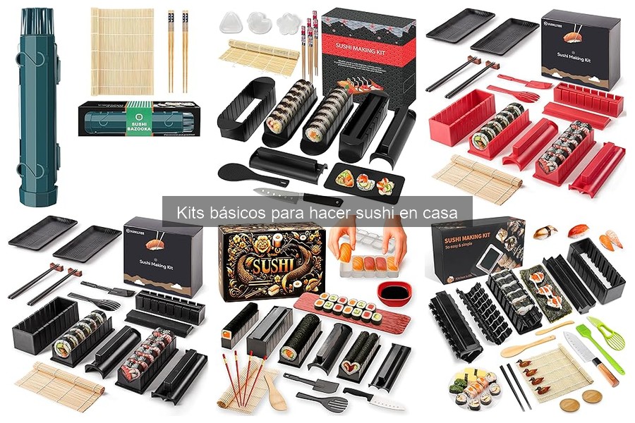 Cómo usar un kit de sushi en casa: guía práctica