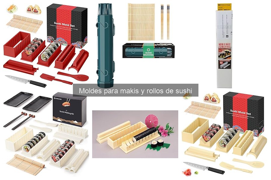 Cómo usar un molde para makis: guía paso a paso