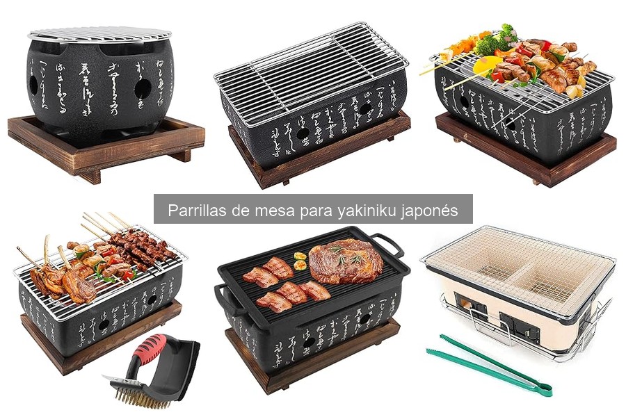 Cómo usar una parrilla de mesa para yakiniku japonés