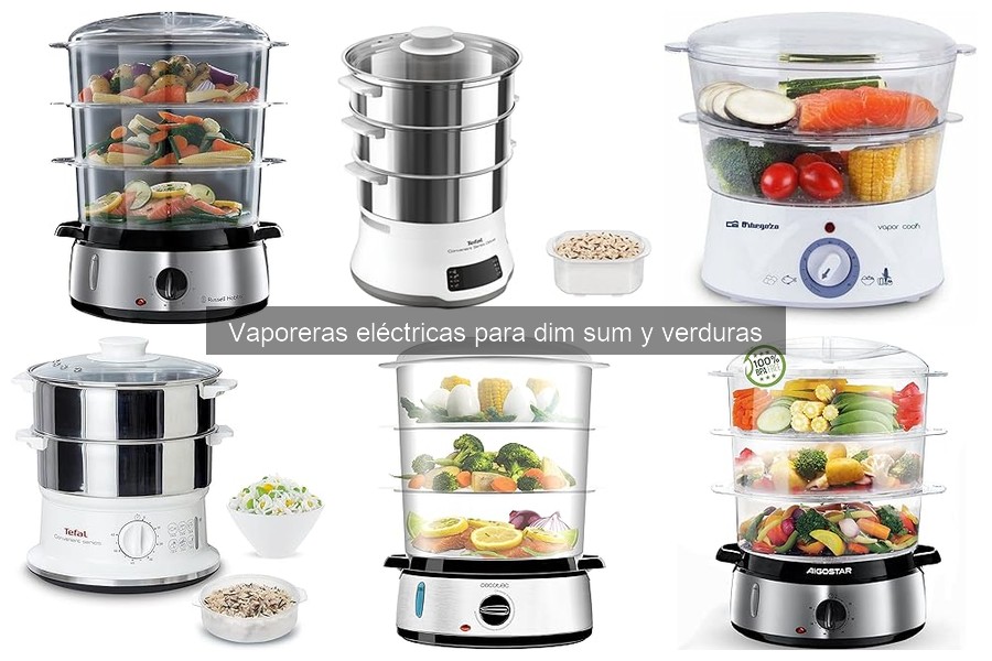 Cómo usar una vaporera eléctrica para cocinar al vapor