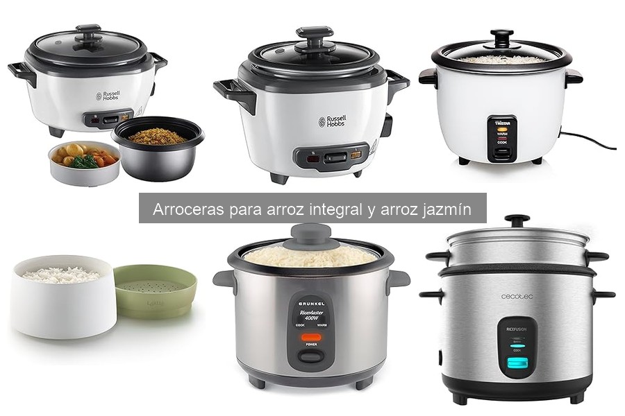 Comparativa Arroceras: Arroz Integral vs Jazmín