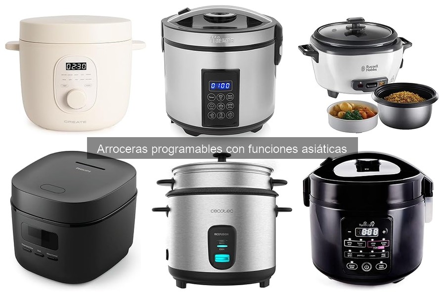 Comparativa Arroceras Programables vs Tradicionales