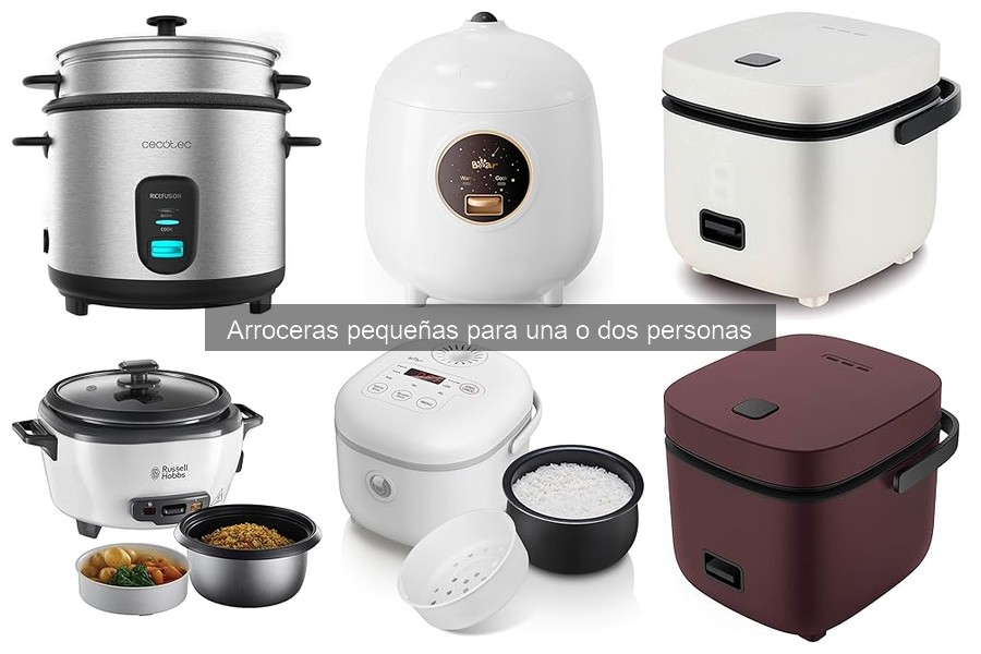 Comparativa de Arroceras Pequeñas y Grandes para Cocinar