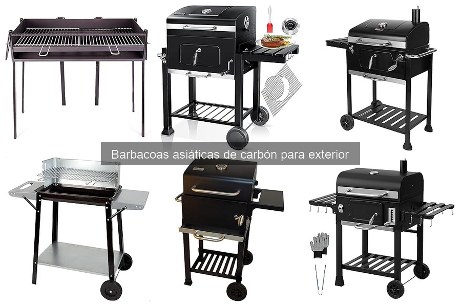 Comparativa de Barbacoas Asiáticas de Carbón: Mejores Marcas