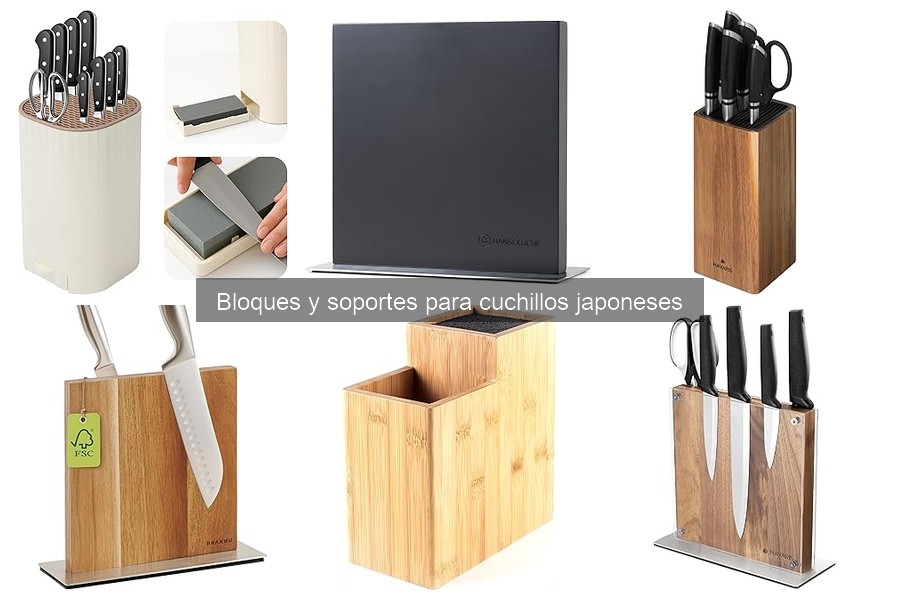 Comparativa de Bloques para Cuchillos Japoneses: Mejores Marcas