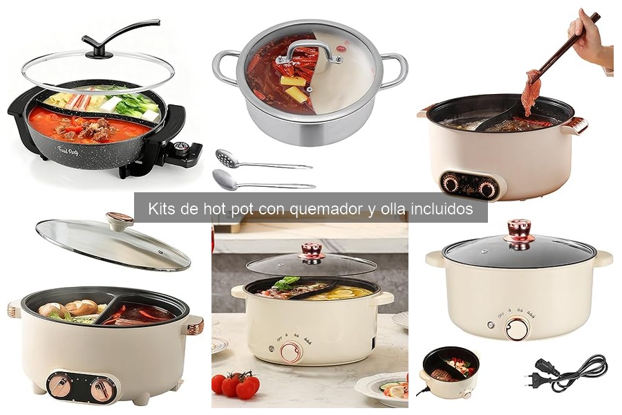 Comparativa de kits de hot pot eléctricos y de gas
